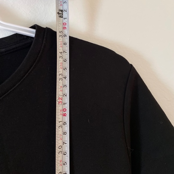 Black T-shirt dress - Picture 4 of 4